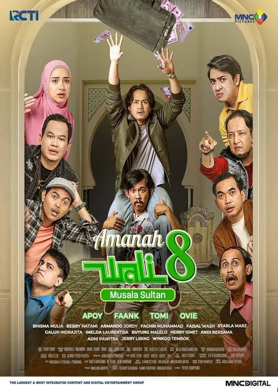 Amanah Wali 8: Musala Sultan menghadirkan kisah drama religi komedi penuh makna yang dibintangi Wali Band