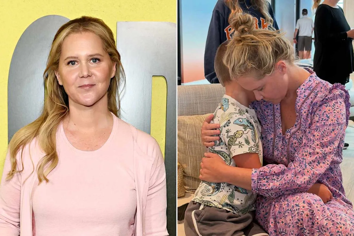 Amy Schumer bagikan momen manis bersama anaknya Gene di Instagram