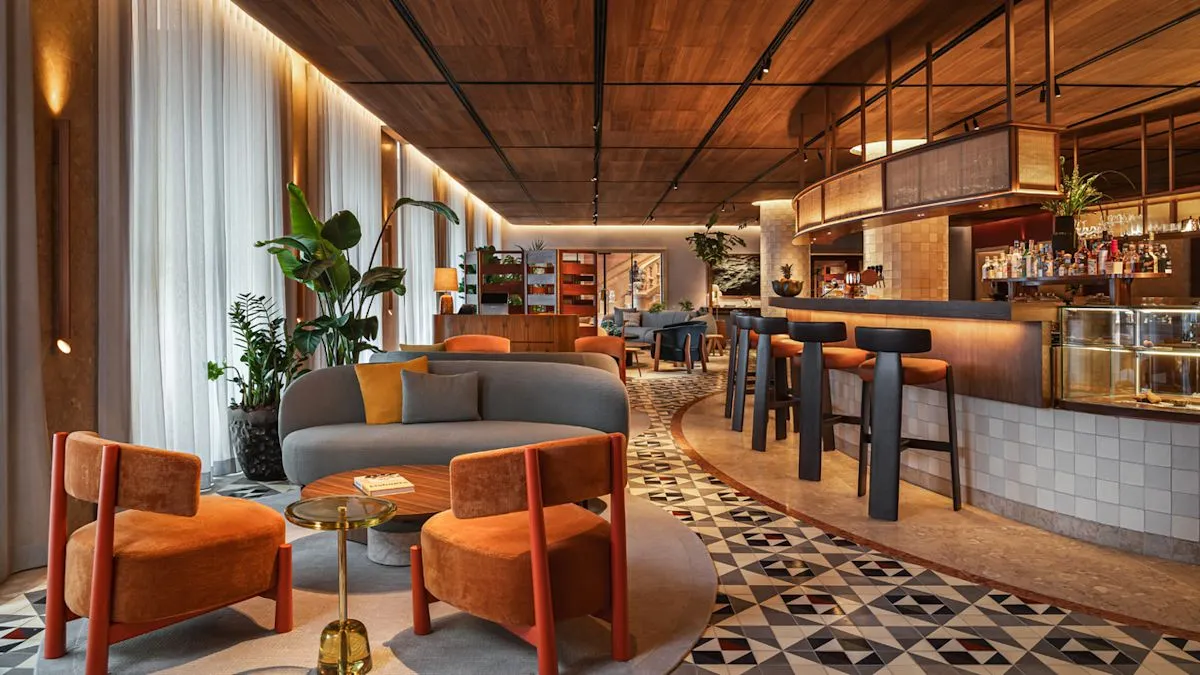 Andaz Lisbon tawarkan hotel mewah penuh warna di bekas gedung bank Portugal