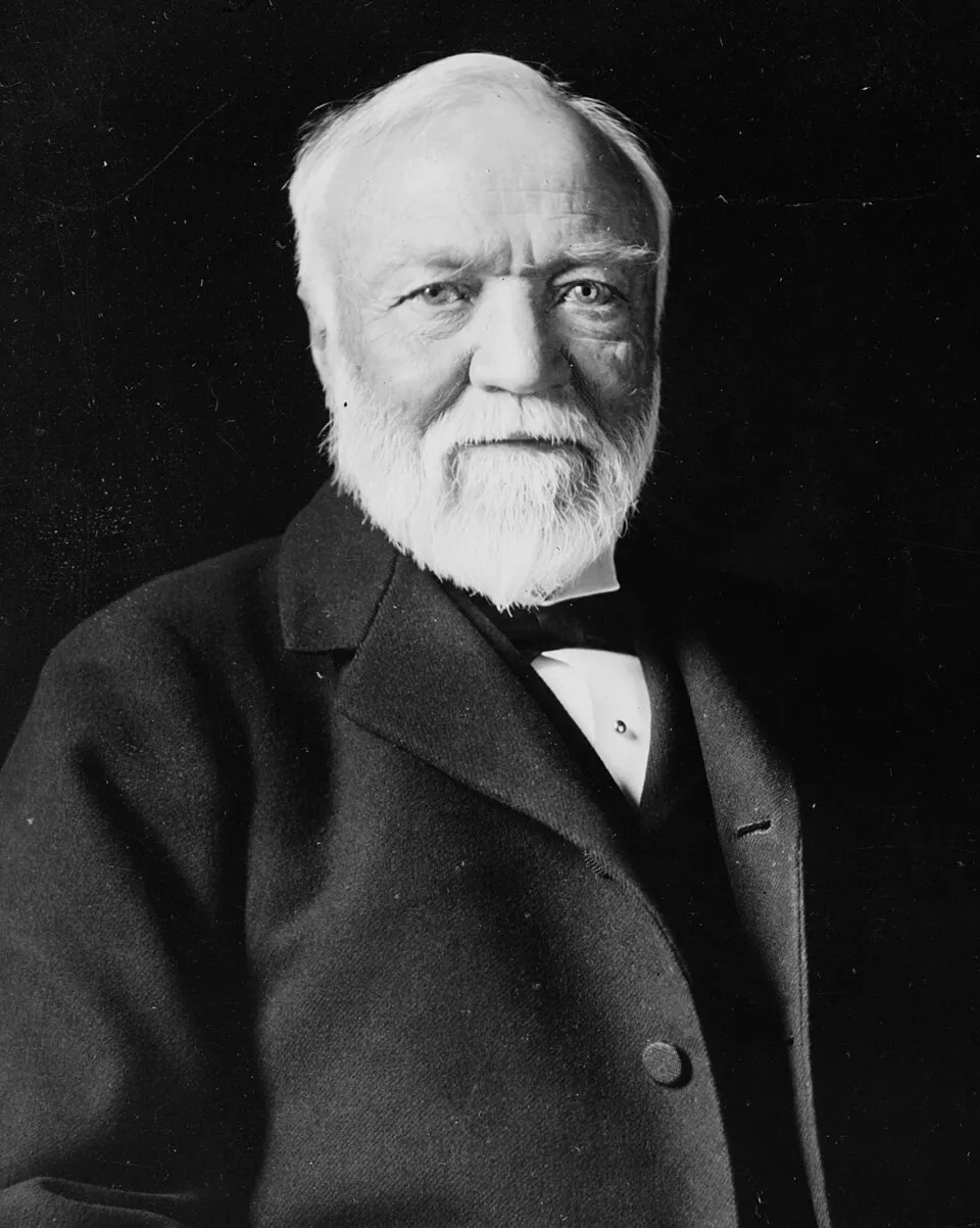 Andrew Carnegie industrialis baja AS dan filantropis dermawan