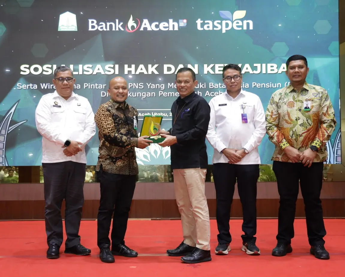 Bank Aceh dan Taspen beri pembekalan wirausaha pintar bagi PNS jelang pensiun