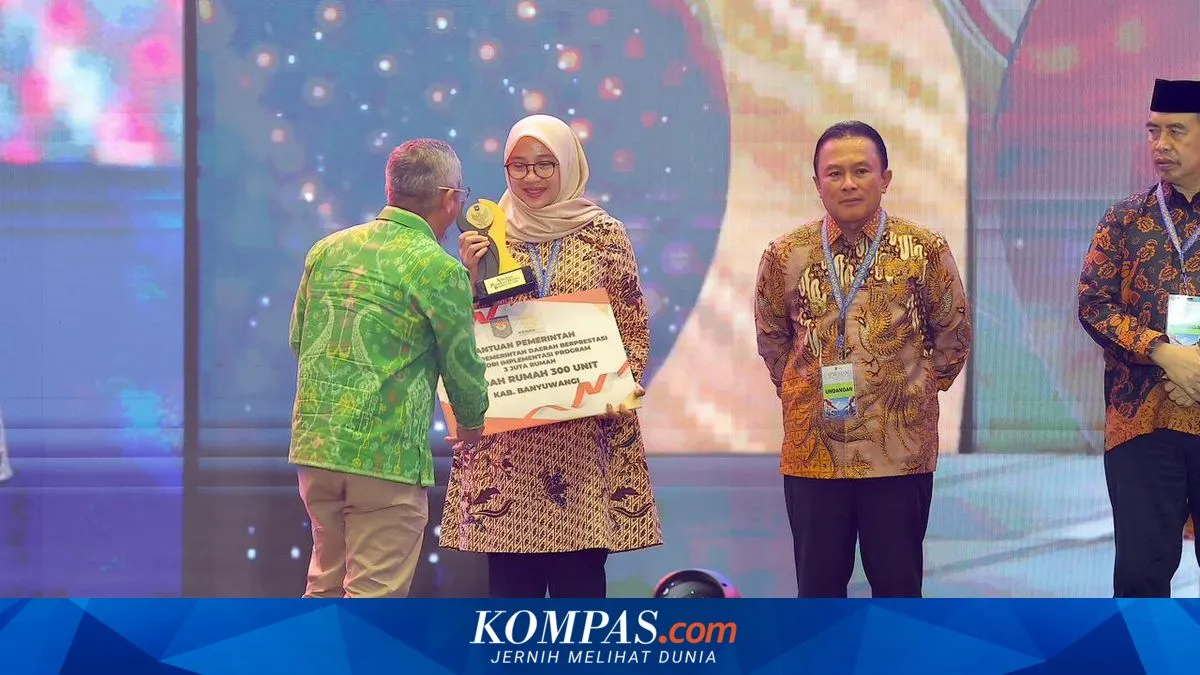 Banyuwangi raih penghargaan terbaik Program 3 Juta Rumah dari Kemendagri