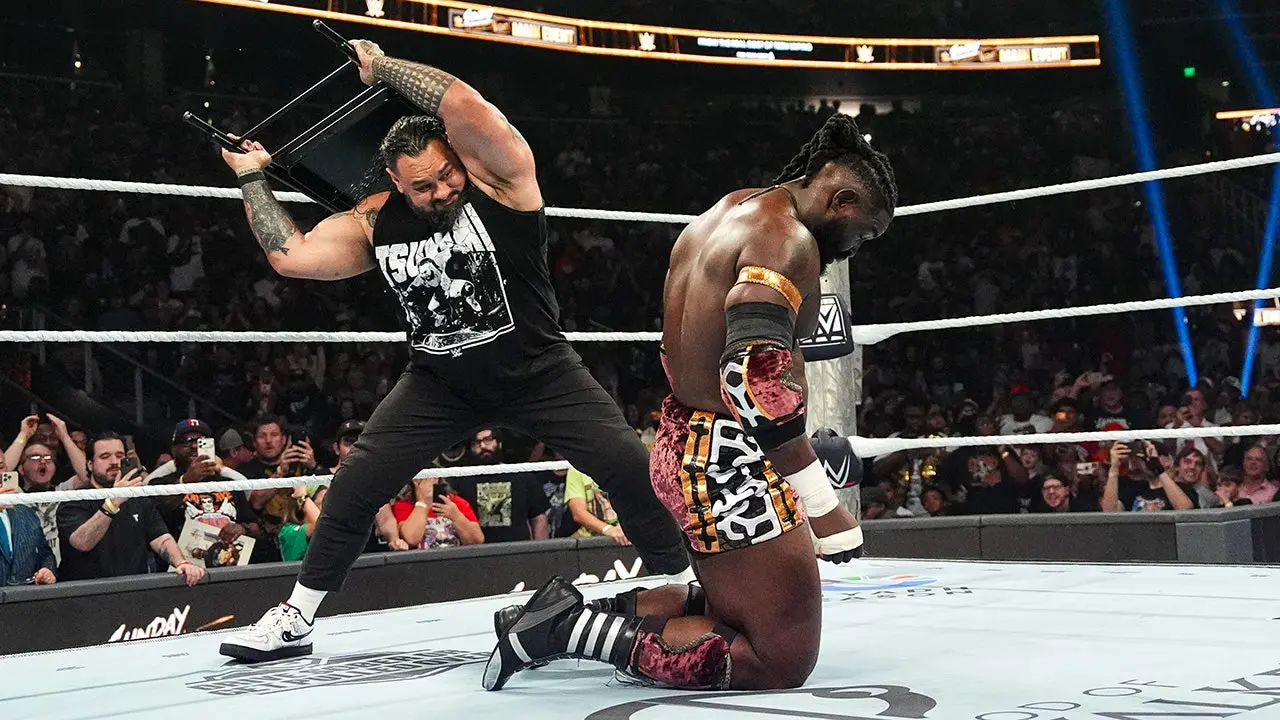 Bronson Reed kembali ke ring WWE Sunday Night's Main Event dengan penampilan lebih ramping