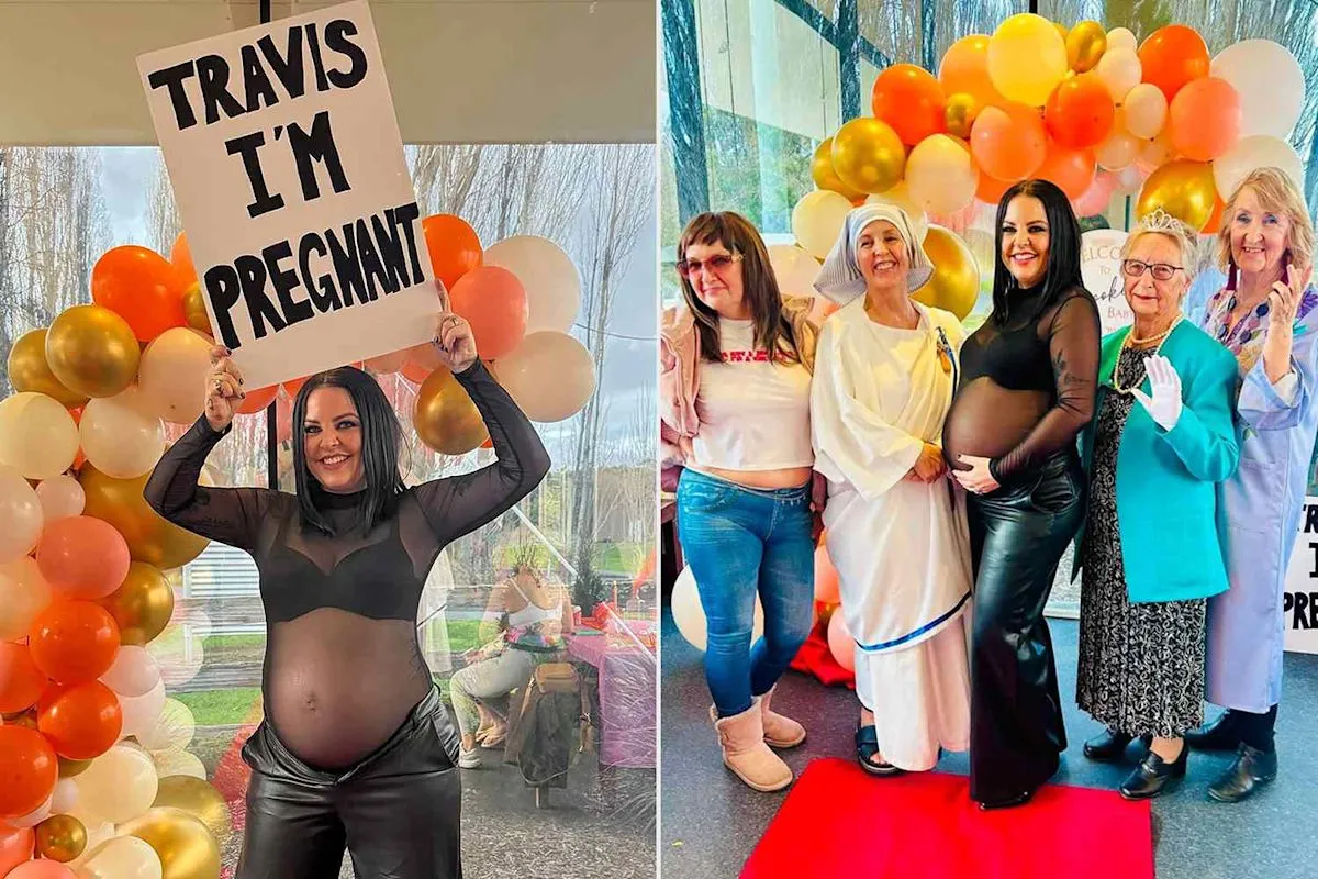 Brooke Maddox dan para sahabat tampil kompak dengan kostum ibu ikonik di acara baby shower