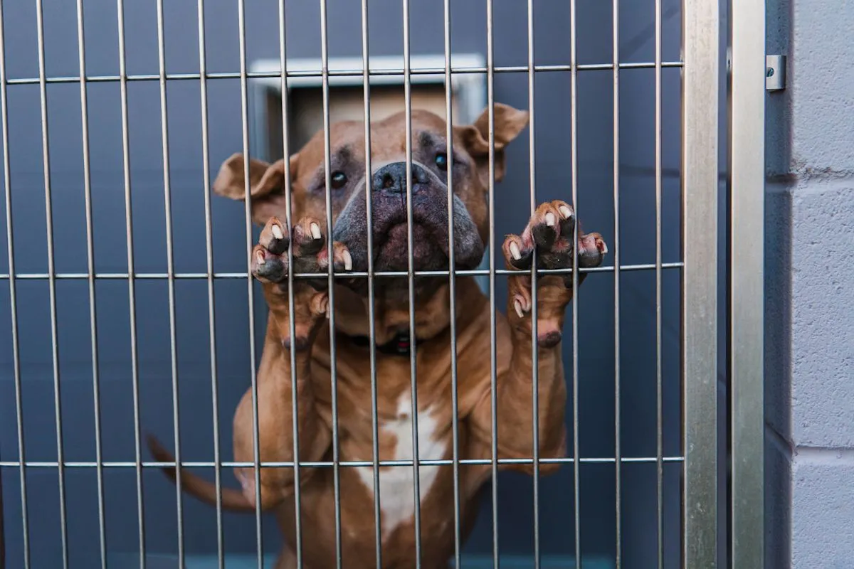 Bubblegum anjing Pit Bull di shelter Houston selamat dari euthanasi