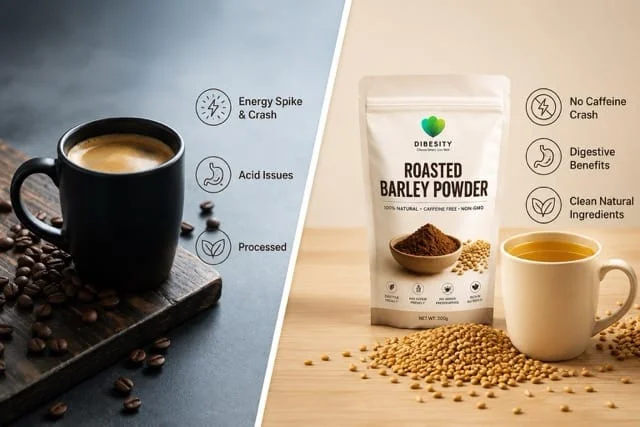 Bubuk barley panggang sebagai alternatif kopi dan pengaruhnya pada gula darah