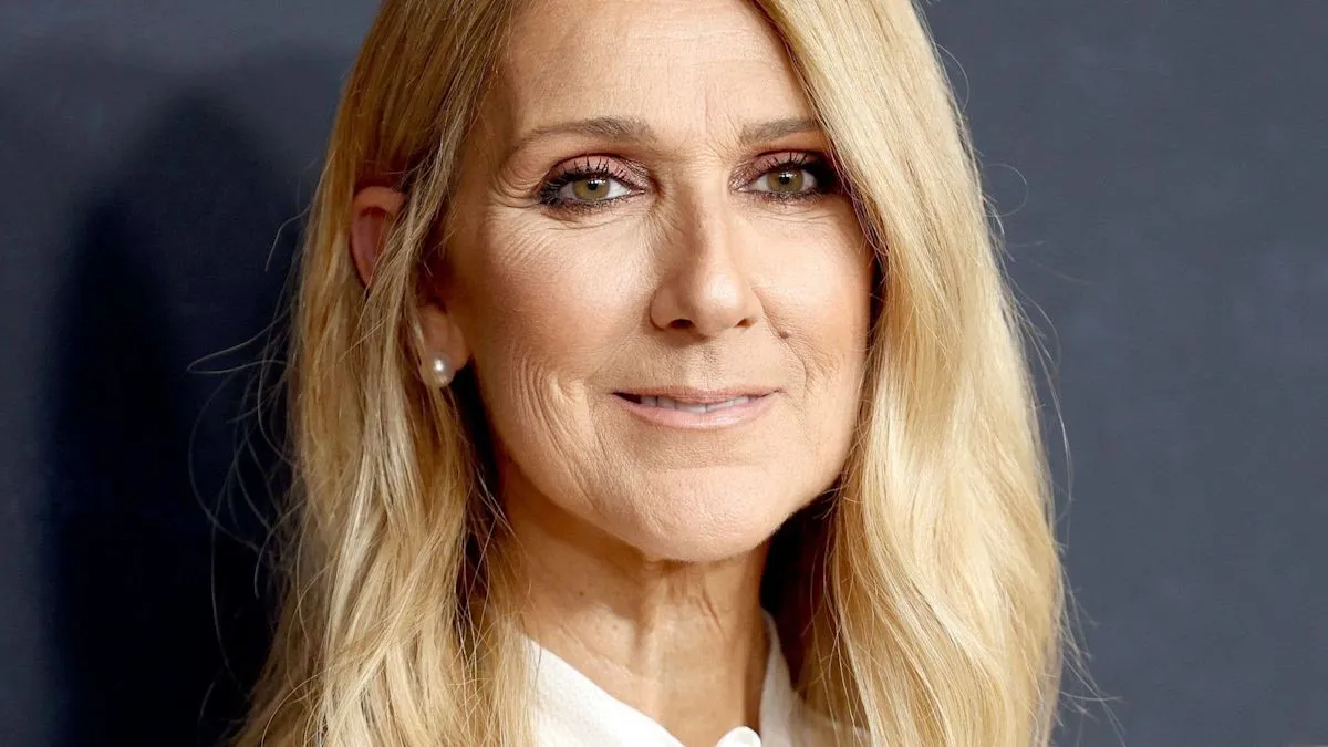 Celine Dion bersama ketiga anaknya Rene Charles, Eddy, dan Nelson
