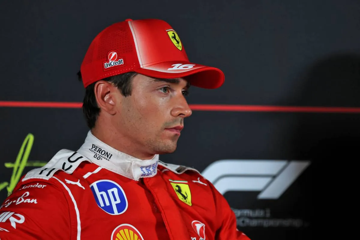 Charles Leclerc kecewa strategi Ferrari usai dikalahkan George Russell di Zandvoort