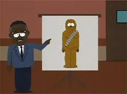 Chewbacca defense menjadi strategi hukum nyeleneh yang populer lewat serial satir animasi South Park