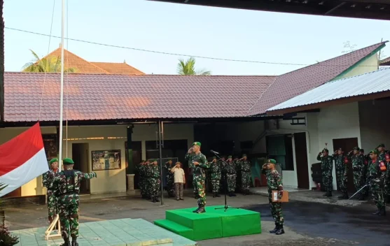Dandim Tabanan Letkol Inf Muhamad Arifianto tekankan pentingnya disiplin dan profesionalisme prajurit