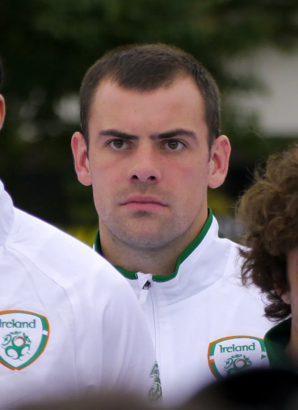 Darron Gibson, mantan gelandang timnas Republik Irlandia dan Manchester United, dalam perjalanan karier sepak bolanya