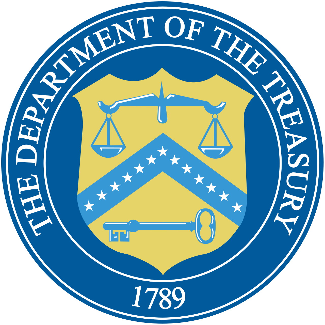 Gedung Departemen Keuangan Amerika Serikat di Washington, D.C. yang mengelola sistem fiskal negara