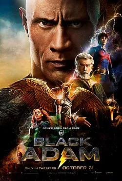 Aksi Dwayne Johnson sebagai antihero dalam film Black Adam
