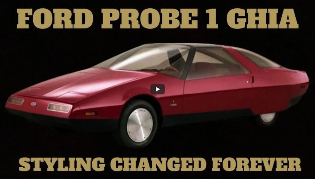 Ford Probe 1 Ghia mobil konsep aerodinamis legendaris tahun 1979