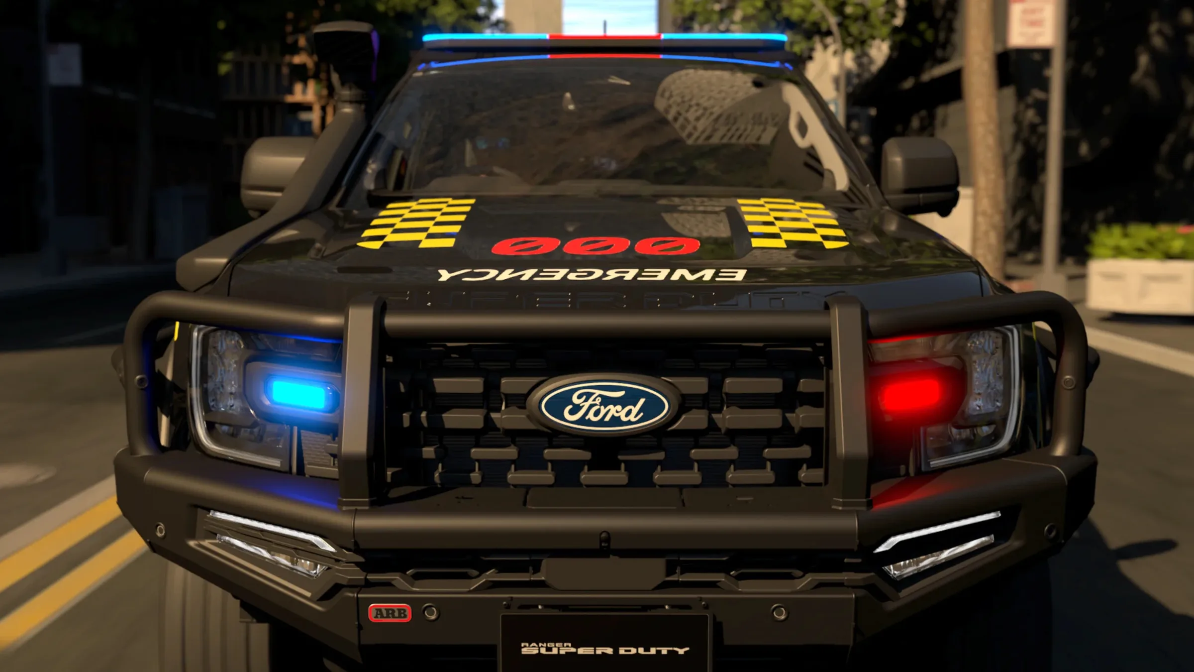 Ford Ranger Super Duty ubahan Project FireTrak jadi truk pemadam