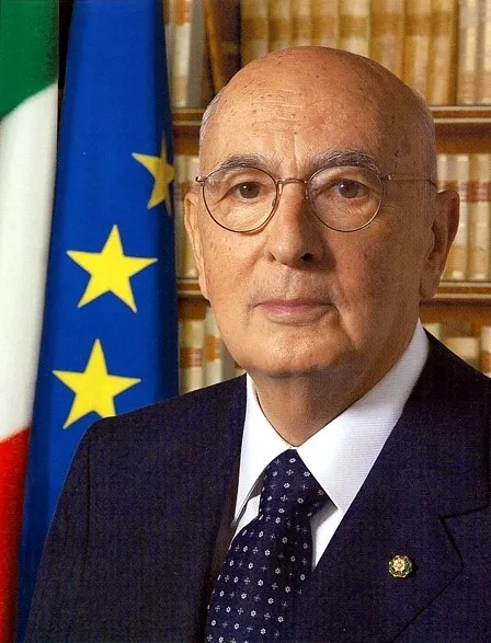 Giorgio Napolitano, Presiden Italia yang memimpin selama hampir satu dekade dan dikenal sebagai tokoh reformis.
