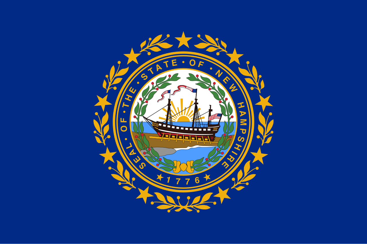 New Hampshire, negara bagian di wilayah New England Amerika Serikat yang terkenal dengan pemandangan alamnya
