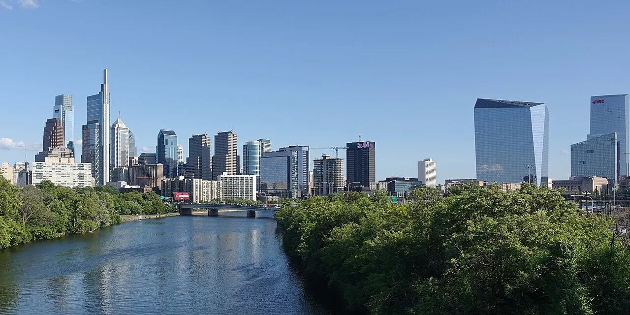 Philadelphia, kota bersejarah dan pusat kebudayaan di negara bagian Pennsylvania, Amerika Serikat