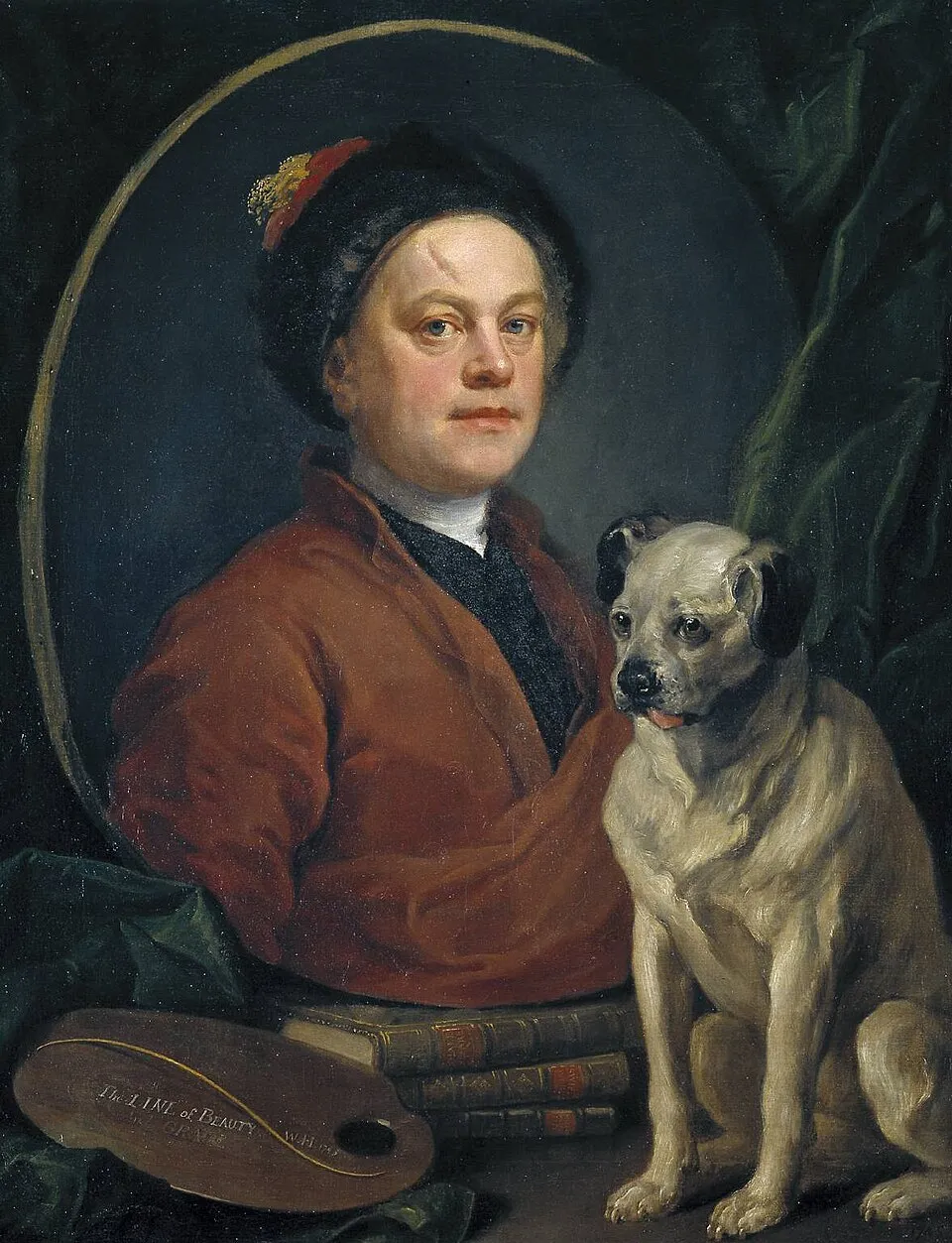 William Hogarth, pelukis dan satiris terkemuka Inggris abad ke-18 yang merevolusi karya seni visual