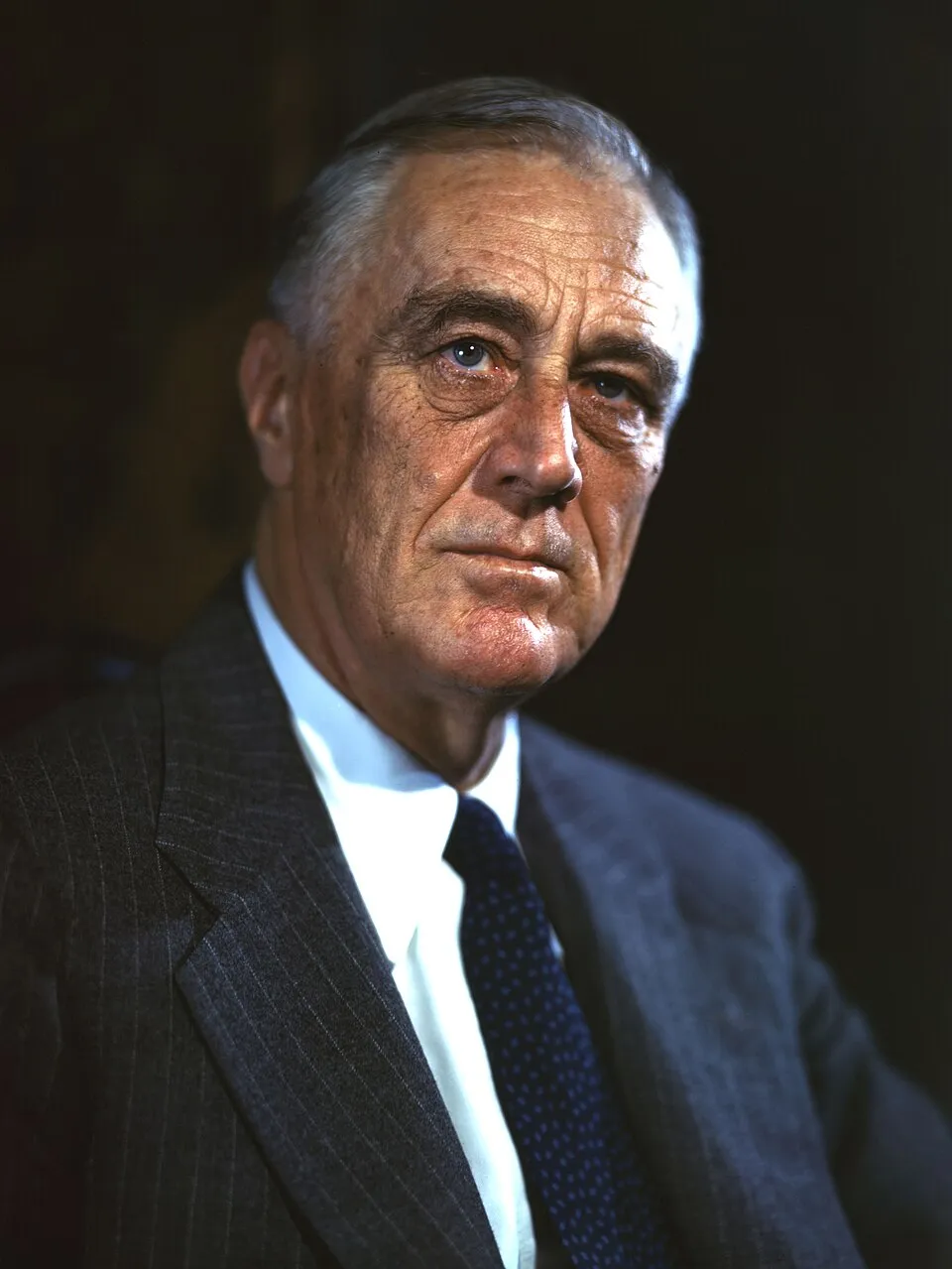 Franklin D. Roosevelt, Presiden ke-32 Amerika Serikat yang memimpin negaranya melalui krisis global
