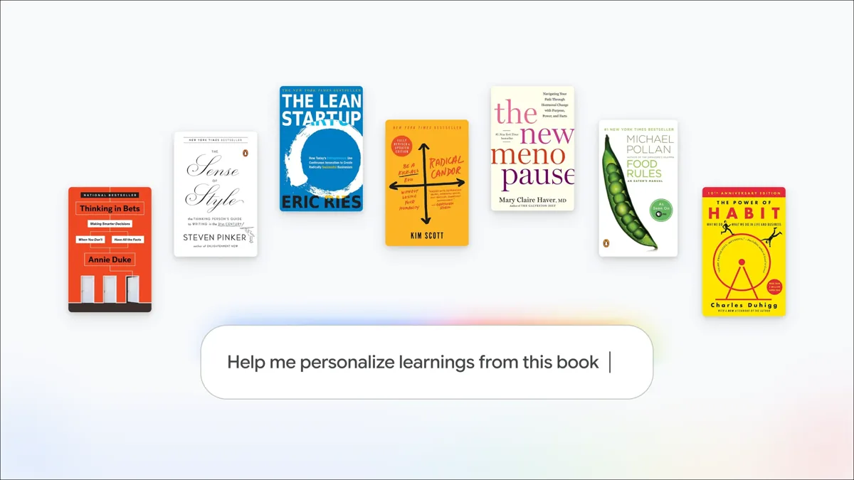 Fitur baru Gemini Notebook integrasikan eBook Google Play dengan AI