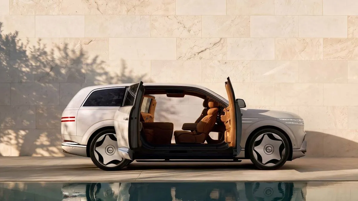 Genesis GV90 hadir sebagai SUV listrik mewah dengan interior mirip lounge berjalan