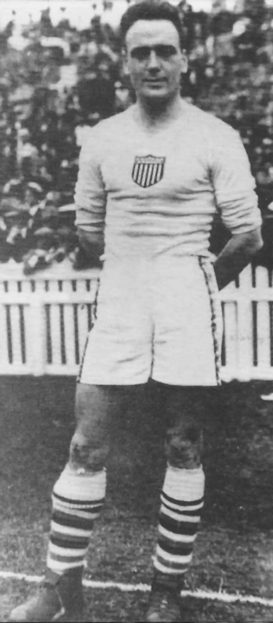 George Moorhouse, pemain asal Inggris yang mencatatkan sejarah di Piala Dunia bersama Timnas Amerika Serikat