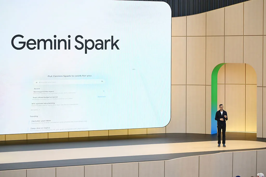 Tampilan antarmuka Google Gemini di smartphone