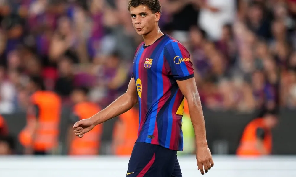 Hamza Abdelkarim jarang dimainkan Hansi Flick karena klausul murah Barcelona