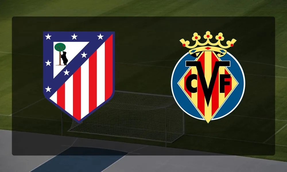 Giuliano Simeone merayakan gol penyeimbang untuk Atletico Madrid saat menghadapi Villarreal