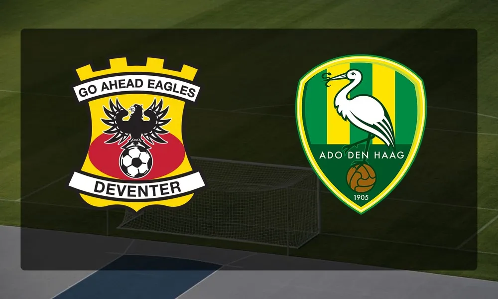 Go Ahead Eagles raih kemenangan 3-1 atas ADO Den Haag di Stadion De Adelaarshorst