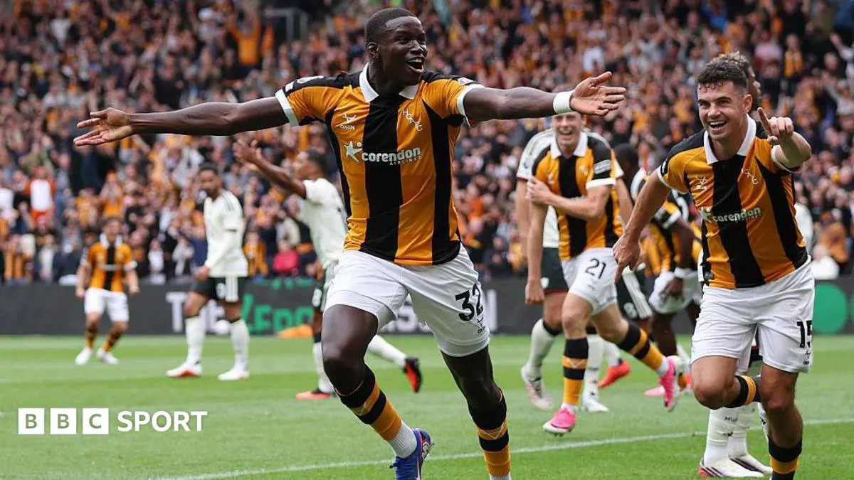 Hasil skor Hull City vs Manchester United dalam laga pembuka Liga Inggris