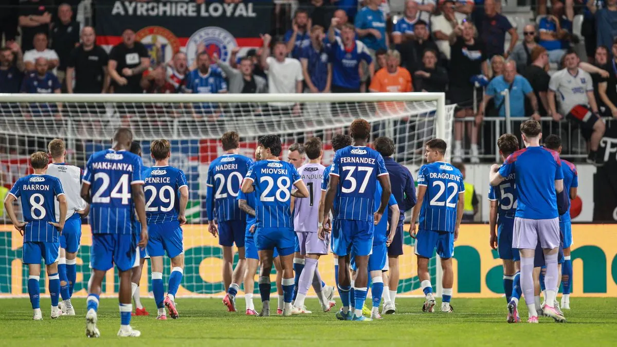 Rangers tersingkir secara dramatis dari ajang Conference League usai kalah adu penalti melawan Jablonec