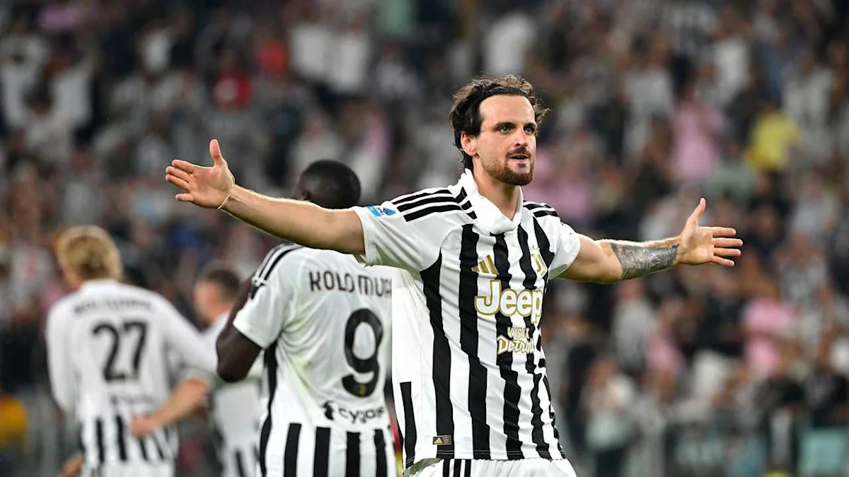Federico Gatti selamatkan Juventus lewat gol sundulan telat saat melawan Milan