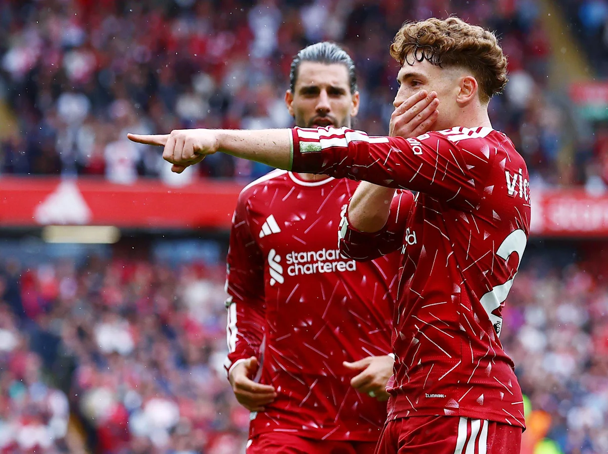 Hasil skor Liverpool vs Nottingham Forest berakhir imbang 2-2 di Anfield