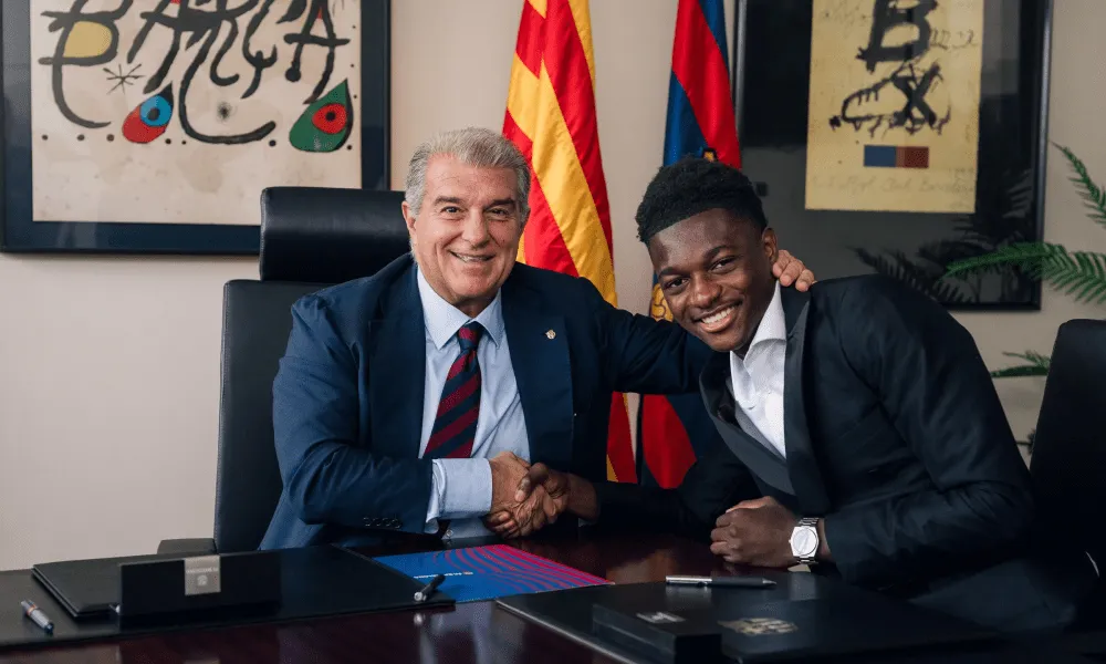 Jesse Bisiwu resmi bergabung dengan Barcelona dari Club Brugge