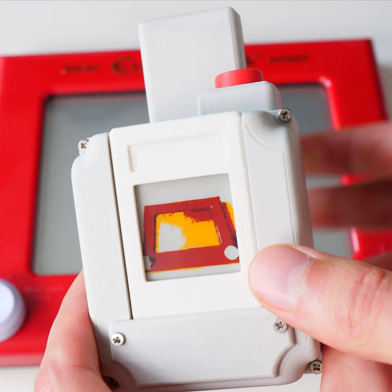 Kamera e-paper instan buatan Strange Inventions Lab menggunakan Raspberry Pi