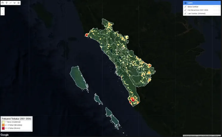 Kajian karhutla Sumatera Barat soroti hotspot berulang dan evaluasi tata kelola ruang