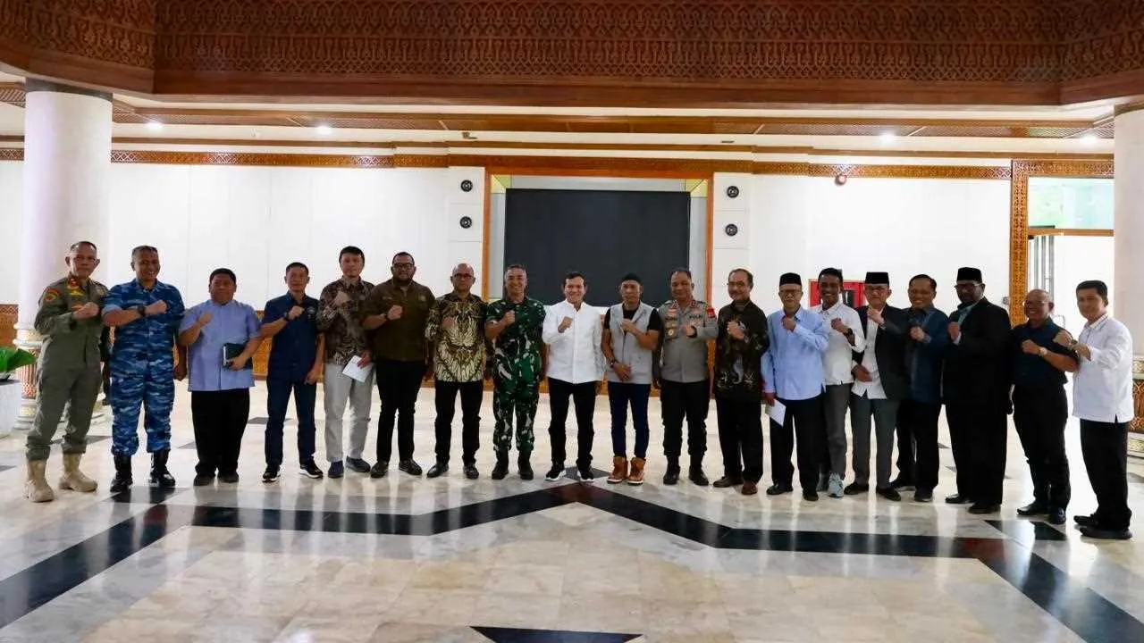 Forkopimda Aceh membahas kericuhan Hari Damai Aceh dan konsultasi Bendera Bintang Bulan ke Mendagri