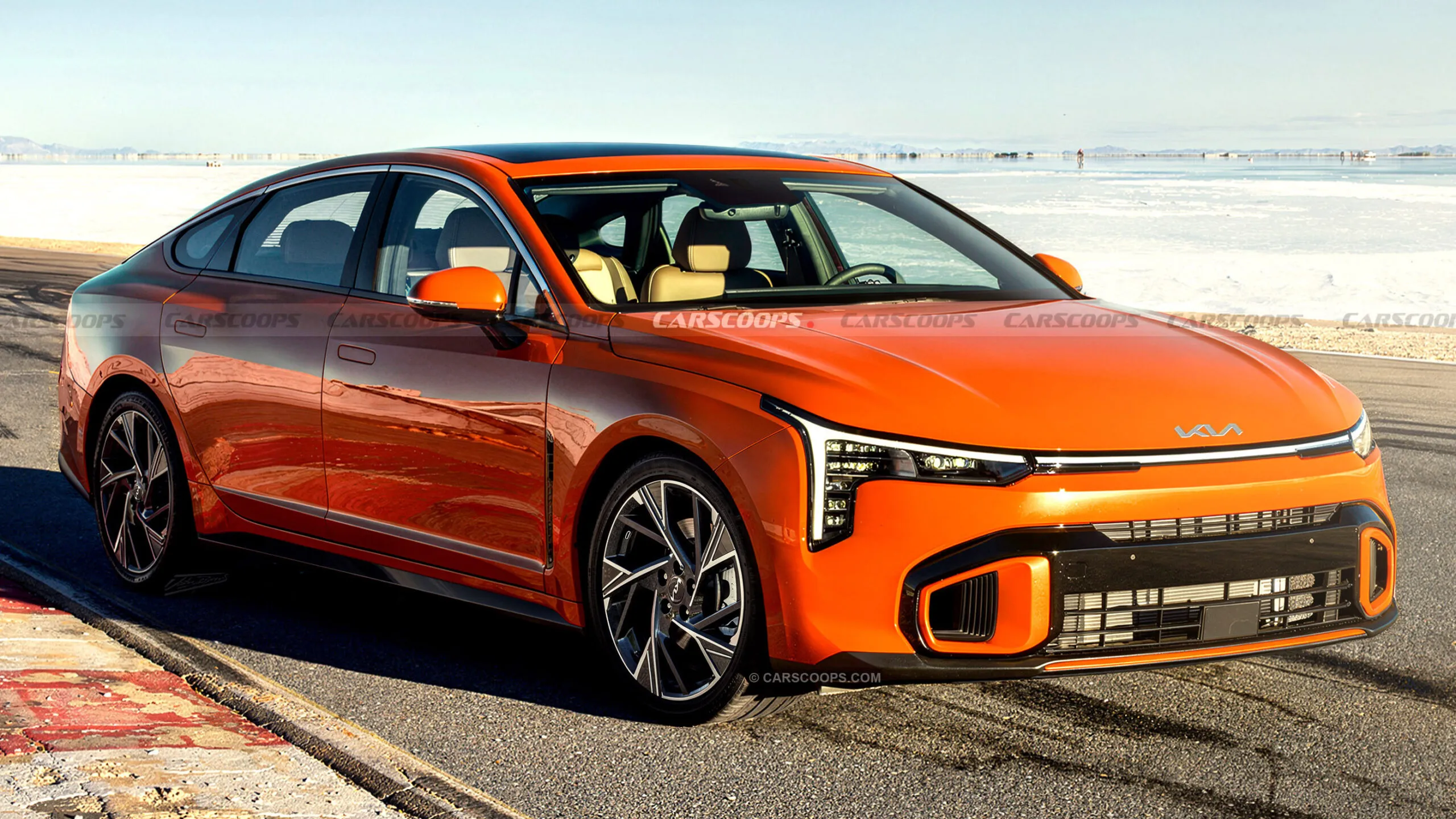 Kia K5 facelift siap meluncur dengan desain baru meniru strategi Toyota Camry