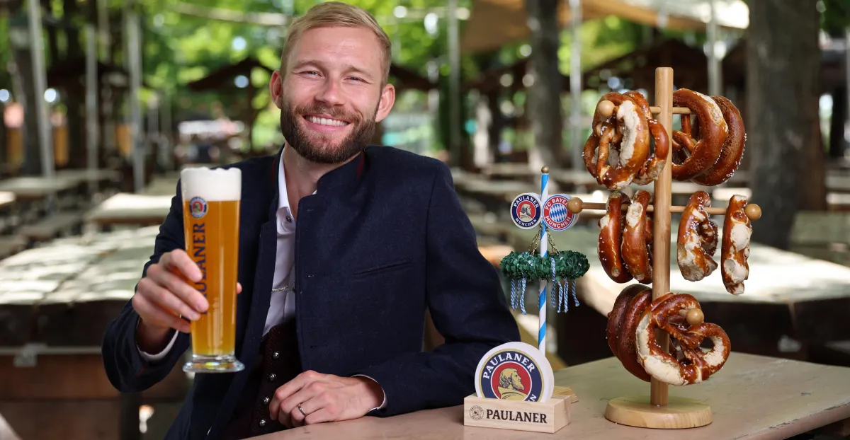Konrad Laimer antusias menyambut laga pembuka Bundesliga Bayern Munchen vs VfB Stuttgart