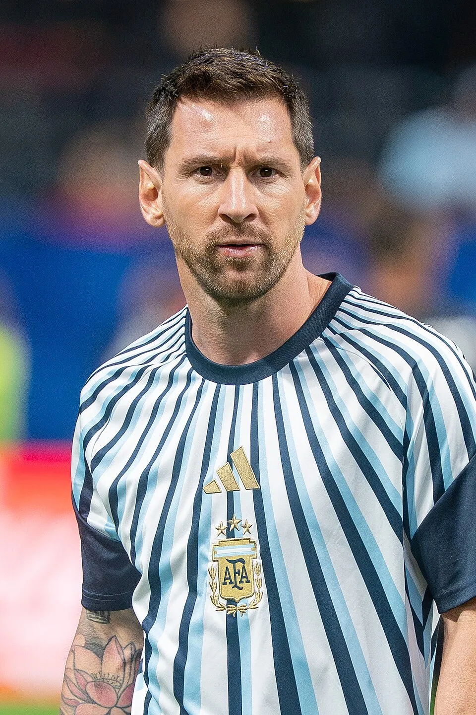 Lionel Messi, penyerang legendaris tim nasional Argentina, mencetak rekor gol internasional gemilang sepanjang kariernya