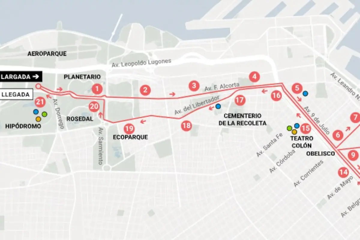 Media MaratÃ³n de Buenos Aires cetak rekor dengan 30.500 pelari dan rekayasa lalu lintas