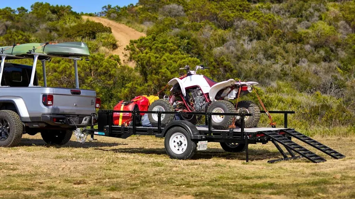 Beragam modifikasi trailer Harbor Freight untuk kargo dan camper