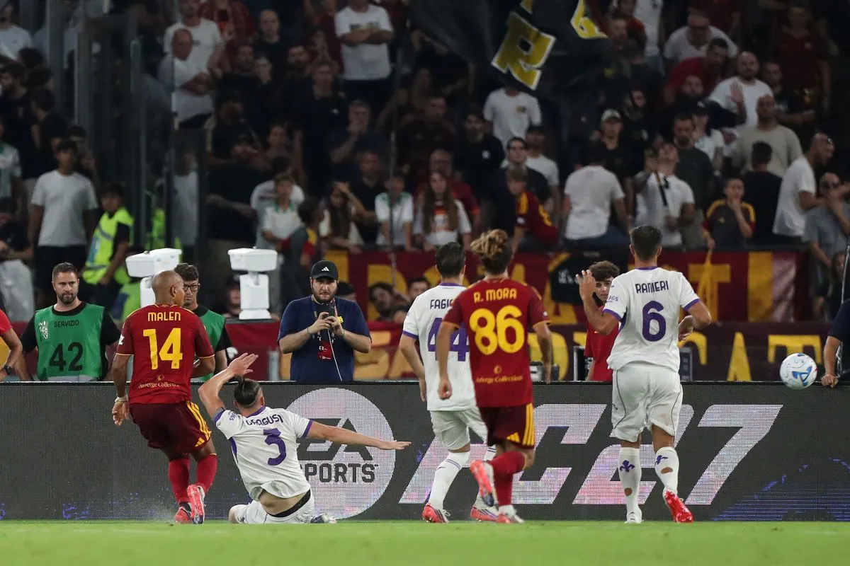 Paulo Dybala dan Donyell Malen tampil gemilang membawa AS Roma bantai Fiorentina