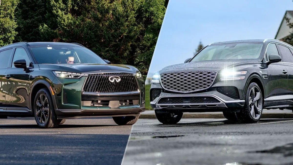 Perbandingan performa SUV mewah Infiniti QX60 dan Genesis GV80