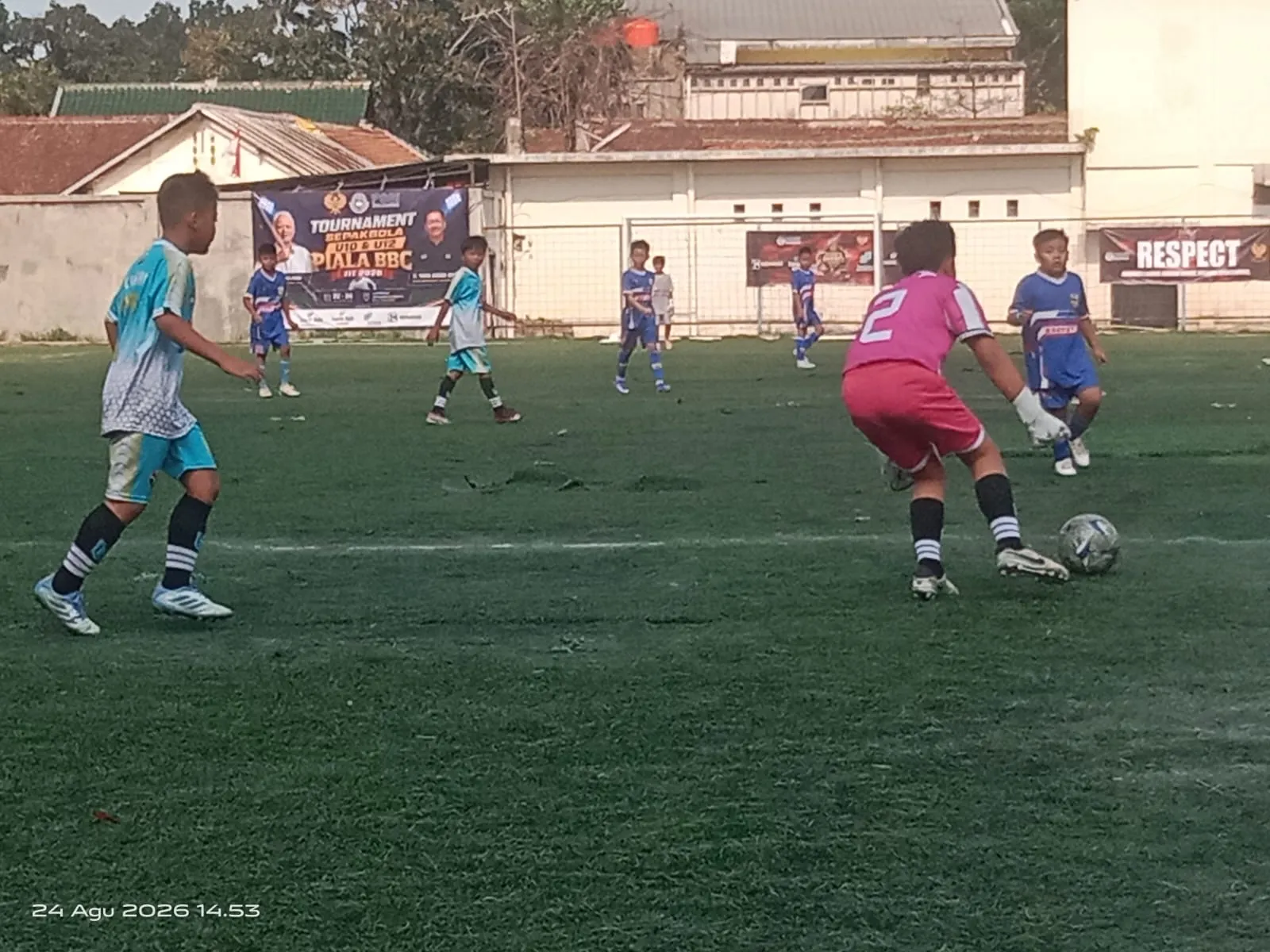 Persaingan ketat babak 36 besar turnamen sepak bola Piala BBC III Tahun 2026 di Bandung