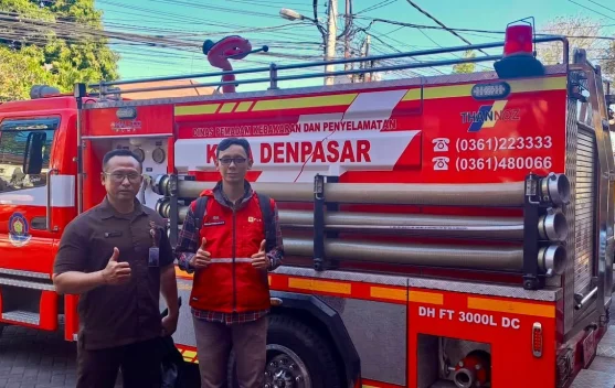PLN UP2D Bali dan Diskarmat Denpasar perkuat kesiapsiagaan pencegahan kebakaran fasilitas listrik