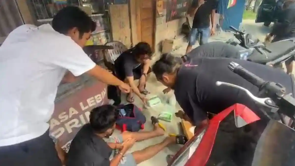 Pekerja migran Indonesia diamankan Polres Asahan karena selundupkan 5 kg sabu dan ekstasi dari Malaysia