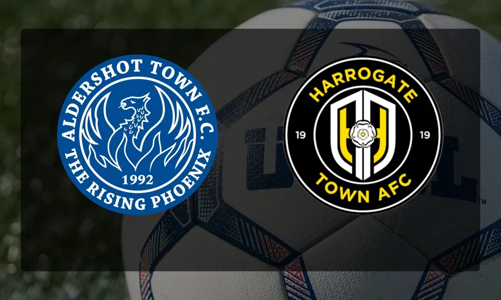 Aldershot berjuang keras menghadapi Harrogate dalam lanjutan kompetisi National League